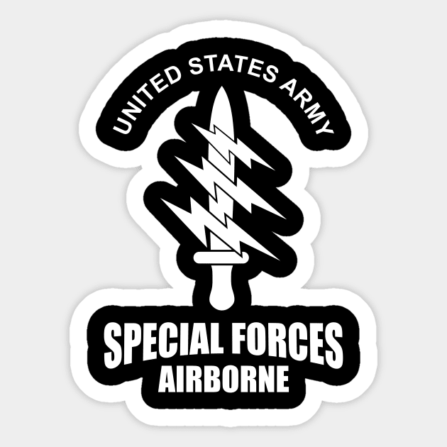 US Special Forces Airborne Sticker by Firemission45